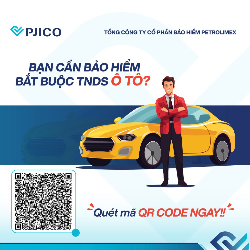 QR code bảo hiểm Bắt buộc TNDS xe ô tô