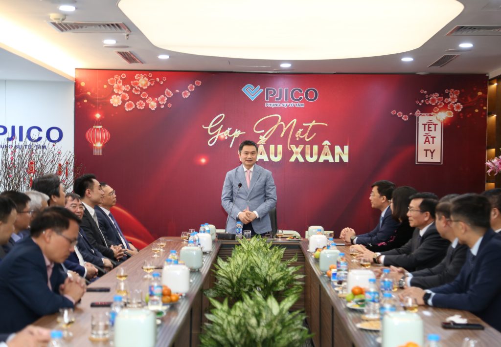 Ông Phạm Văn Thanh chúc tết PJICO